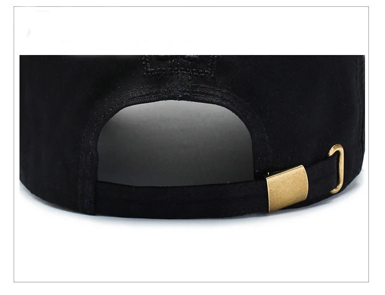 Korean Style Embroidery Baseball Cap for Outdoor Sun Protection