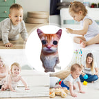 Cute El Gato Wowwow Cat Doll Plush Toy Simulation Stuffed Animal Collectible for Kids Birthday Or Holiday Gift