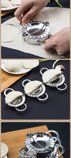 Stainless Steel Dumpling Maker Press for Ravioli and Pastry Tool