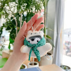 Cute Penguin Plush Keychain Bag Charm for Girls and Kids Gift