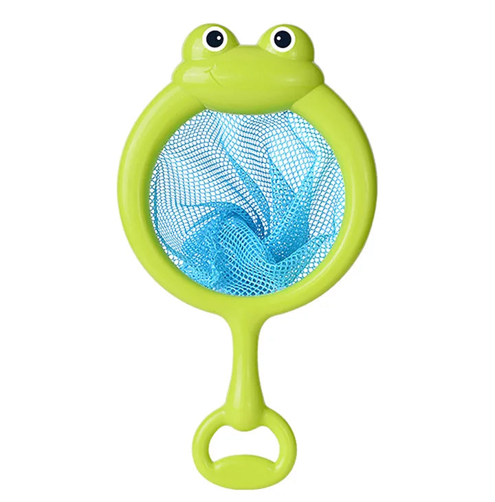 Baby Cute Animals Bath Toy Swimming Water LED Light Up Toys Soft Rubber Float Induction Luminous Frogs for Kids Play Funny Gifts