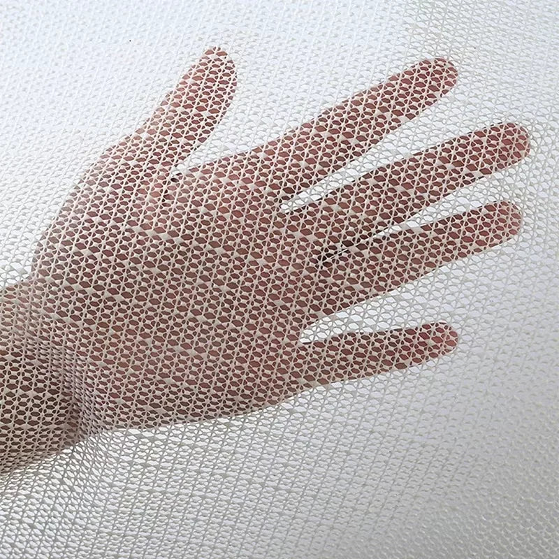 PVC Foaming Non Slip Mat Mattress Sofa Mat Antiskid Net Cloth Household Carpet Yoga Mat Anti-skid Fixing Base Fabric