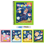 Magic Water Drawing Book – Reusable Mess-Free Painting Toy