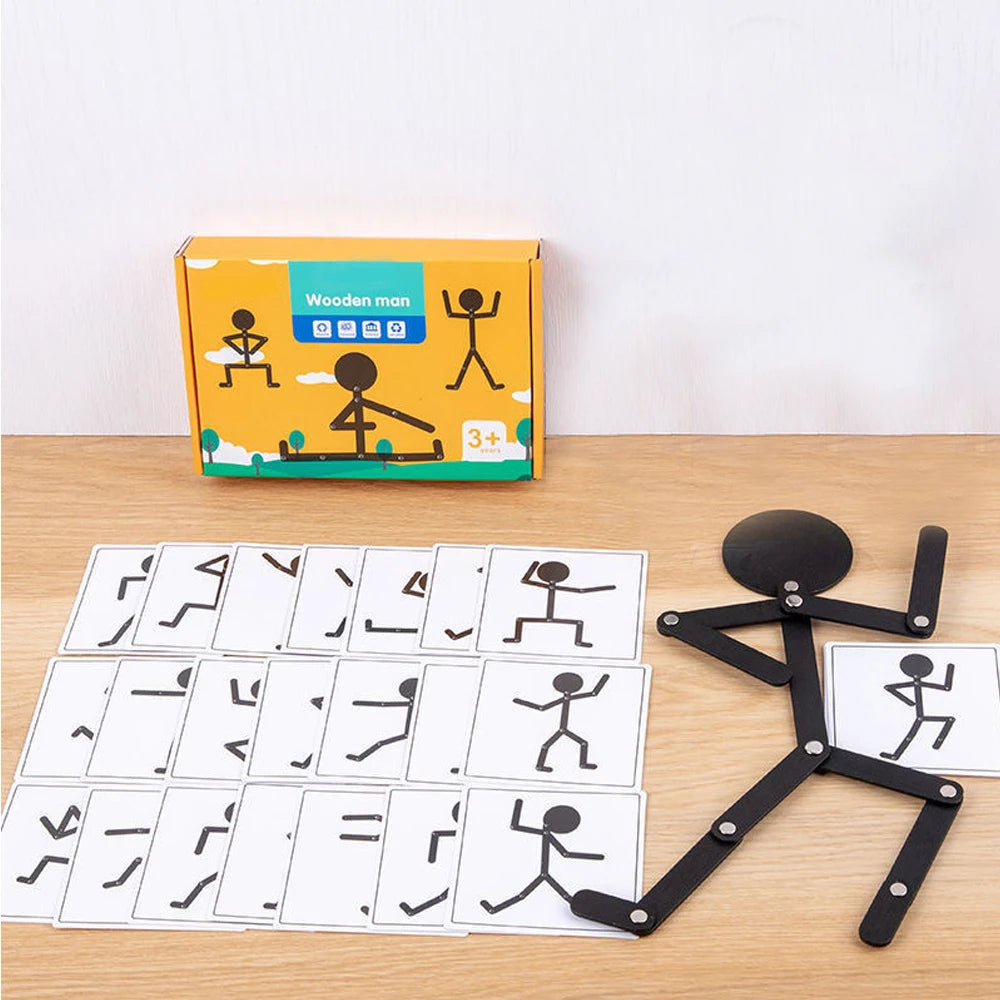 Montessori DIY Puzzle Board Educational Learning Toy for Kids