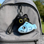 Cute Cartoon Black Cat Plush Keychain Kawaii Bag Charm