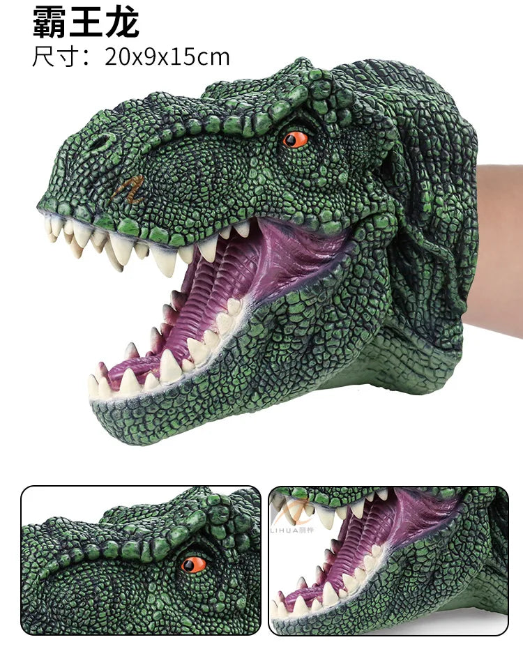 Realistic Dinosaur Hand Puppet Toy