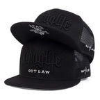 Thug Life Embroidery Snapback Baseball Cap for Streetwear Style