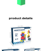 Magnetic Cubes Building Blocks STEM Learning Toy for Kids