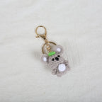 Mini Animal Crochet Keychain Cute Knitted Doll Keyring