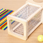 Montessori Wooden Stick Board Game Parent Child Educational Toy
