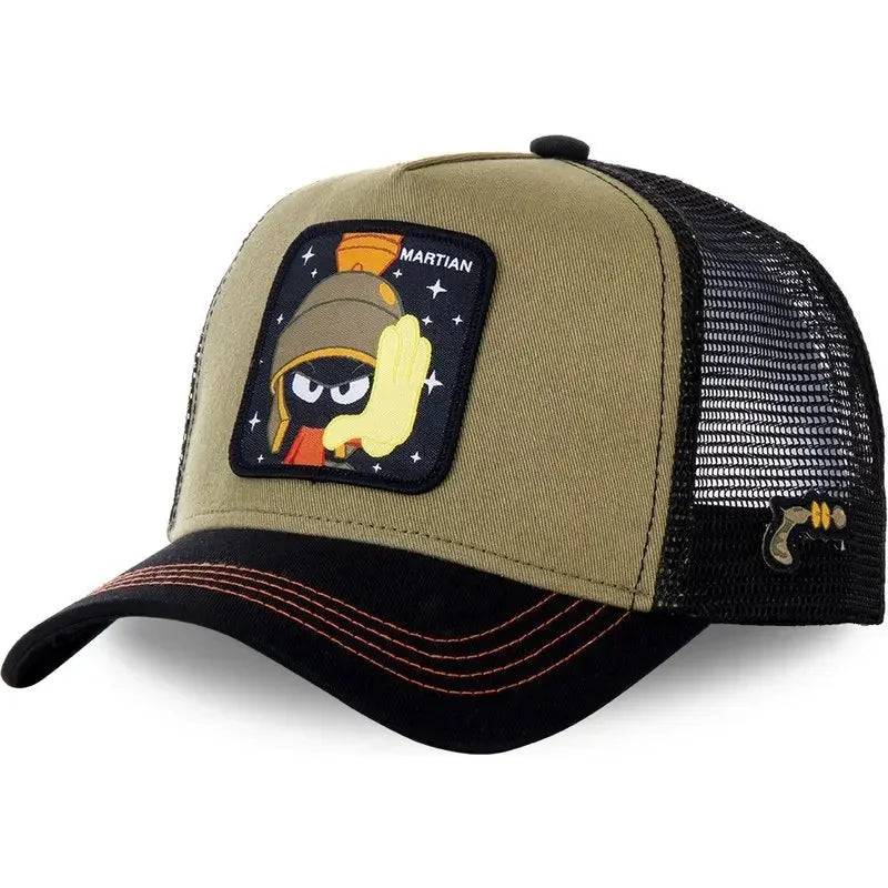Anime Cartoon Snapback Cotton Baseball Cap for Everyday Style
