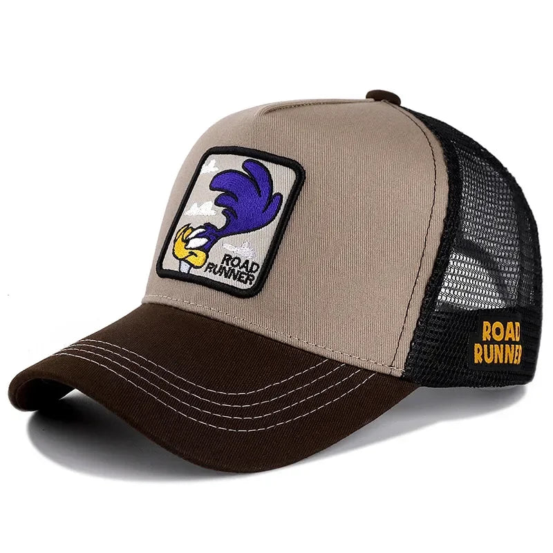 Anime Cartoon Snapback Cotton Baseball Cap for Everyday Style