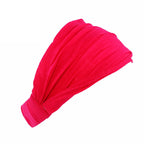 Wide Cotton Knotted Sports Headband for Women