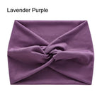 Twisted Extra Wide Turban Workout Headband for Women