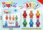 Number Blocks Assembly Educational Math Learning Toy Set