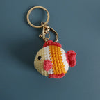 Ocean Animal Crochet Keychain Tropical Fish Bag Charm