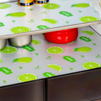 4PCS EVA Refrigerator Pad Waterproof Anti-oil Can Be Cut Washed Kitchen Placemat Drawer Shoe Cabinet Shelves Fridge Pad Home