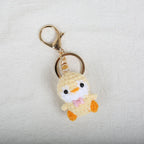 Mini Penguin Crochet Keychain Cute Animal Bag Charm