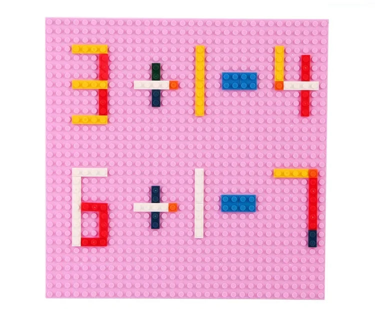Classic Building Block Baseplate for Creative Construction Toy Sets