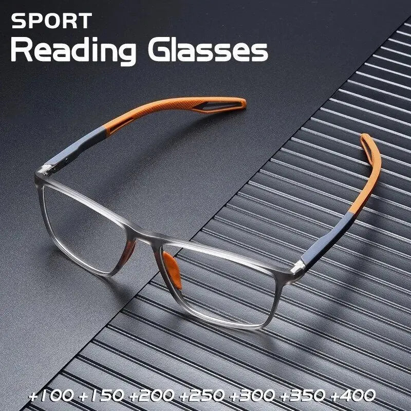 TR90 Anti Blue Light Reading Glasses for Men (+1.00 to +4.00)