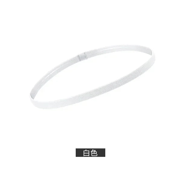 4-Pack Non-Slip Elastic Sports Headbands for Men & Women