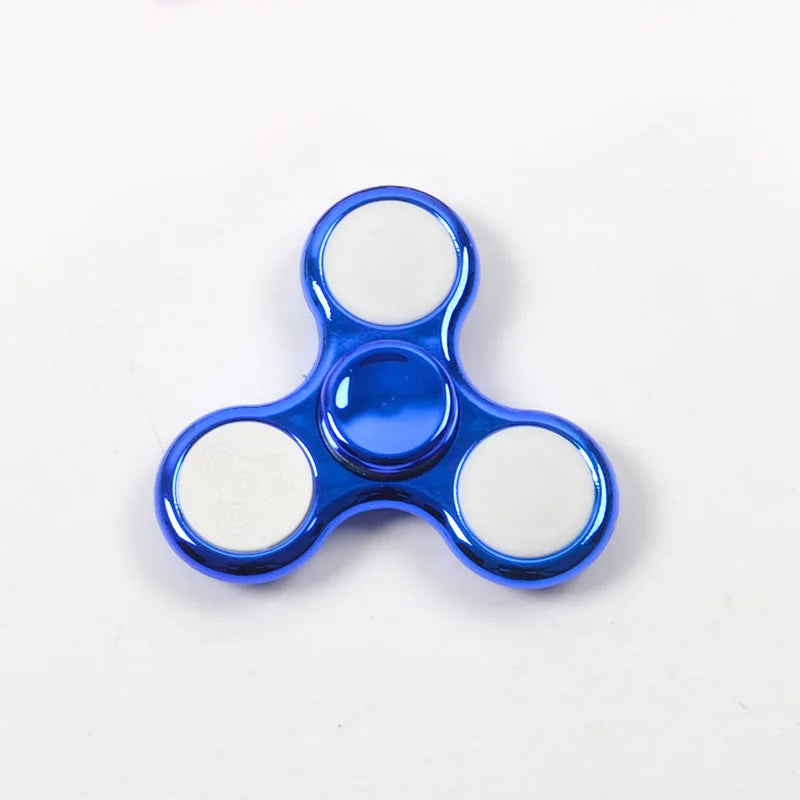 Creative LED Light Fidget Spinner Glow Fingertip Stress Relief Toy