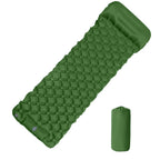 Ultralight Inflatable Camping Sleeping Pad with Built-In Pump & Pillow for Hiking