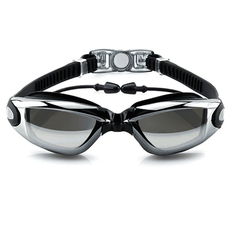 Professional Swimming Goggles Anti-Fog Waterproof Silicone Swim Glasses for Adults