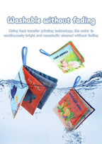 Soft 3D Touch & Feel Baby Cloth Book