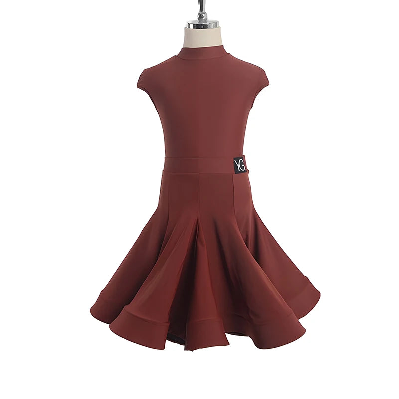 Latin Dance Fringe Dress Customized Tango ChaCha Samba Performance Costumes for Adult and Children's Latin Competition Clothing