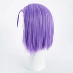 2026   Team Rocket James Cosplay Wig With Wig Cap , Anime Role Play Purple Hair , High Temperature Wire