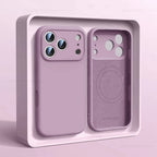 Magnetic Original Liquid Silicone Phone Case For iPhone 18 17 16 15 14 13 Pro Max 17Pro 18 For Magsafe Wireless Cases Soft Cover