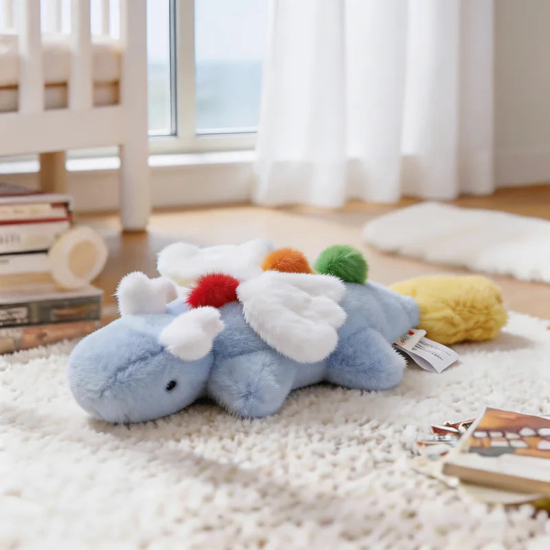 Cute Flying Dragon Plush Toy Soft Stuffed Dragon Doll for Kids