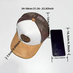 Mesh Breathable Summer Baseball Cap for Outdoor Sports Comfort