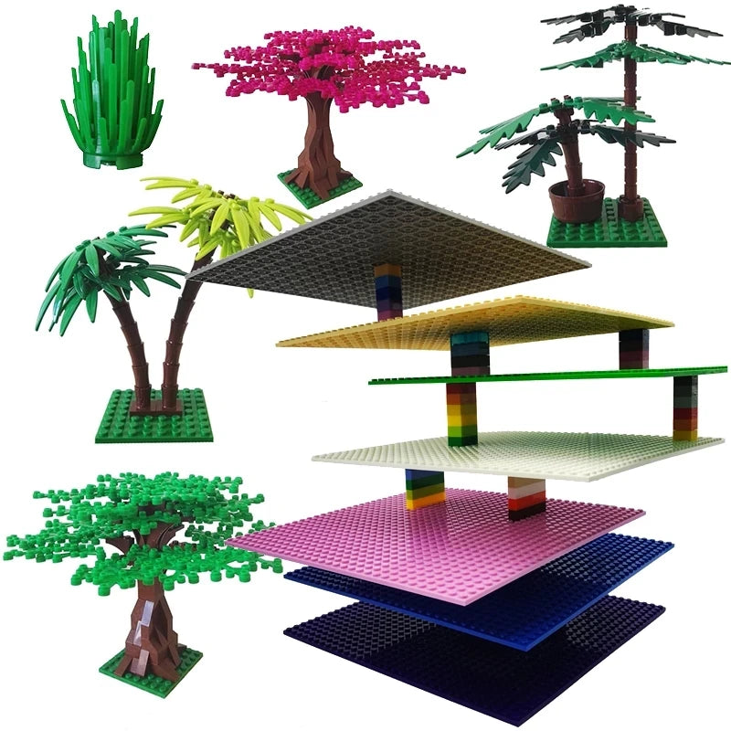 MOC Botanical Garden DIY Building Block Set