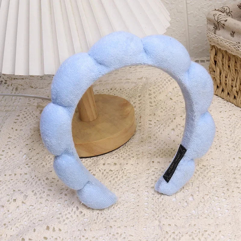 Fashion Sponge Spa Headband for Face Washing & Skincare