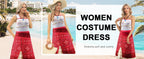 Women Moana Cosplay Costume – Ocean Princess Tassel Skirt Outfit