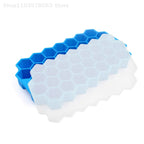 37 Grid Silicone Meatball Mold with Lid for Rice and Fish Balls