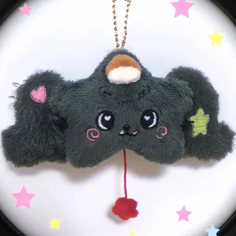 Star Plush Pendant Keychain Bag Charm Cute Doll Hanging Accessory