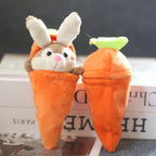 Rabbit Carrot Plush Pendant Detachable Rabbit Carrot Pendant