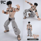 9L3D Lucky13 Gojo Sukuna Jujutsu Fushiguro Toji Gojo Satoru Action Figure Dummy13 T13 Multi-Jointed Collectible Toys Titan13