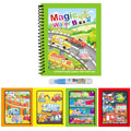 Magic Water Drawing Book – Reusable Mess-Free Painting Toy
