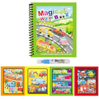 Magic Water Drawing Book – Reusable Mess-Free Painting Toy