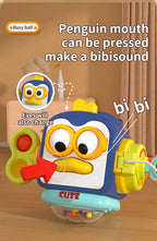 Montessori Busy Board Cube Sensory Toy – Toddler Learning Activity