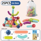 Magnetic Constructor Blocks STEM Building Set for Creative Kids