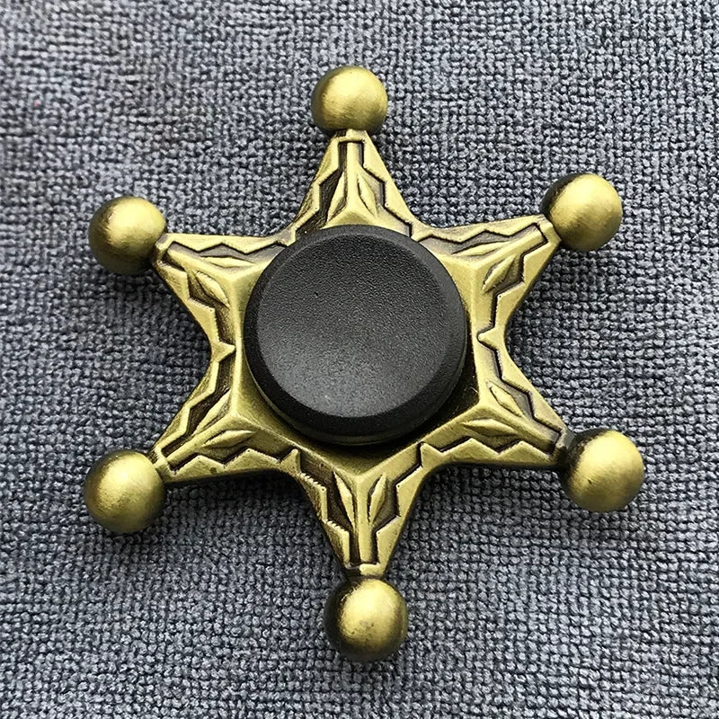 Bronze Metal Alloy R188 Silent Fidget Spinner