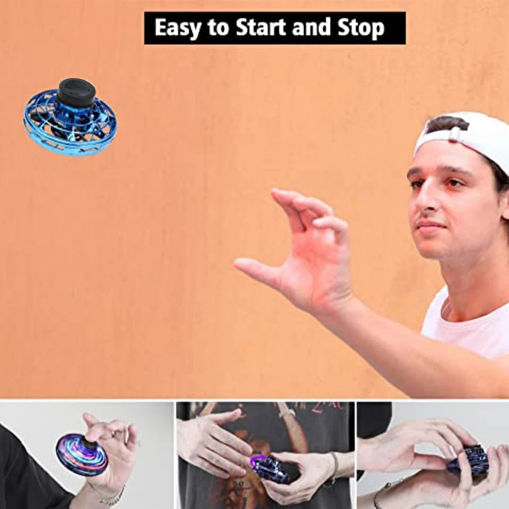 LED Flying UFO Spinner Hover Ball