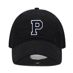 Initial Letter Embroidery Baseball Cap for Casual Sport Style