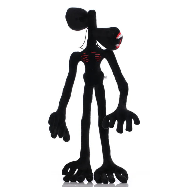 Anime Siren Head Plush Doll Toys Scary Black White Red Sirenhead Cat Peanut Soft Cartoon Stuffed Figure   Children Gifts