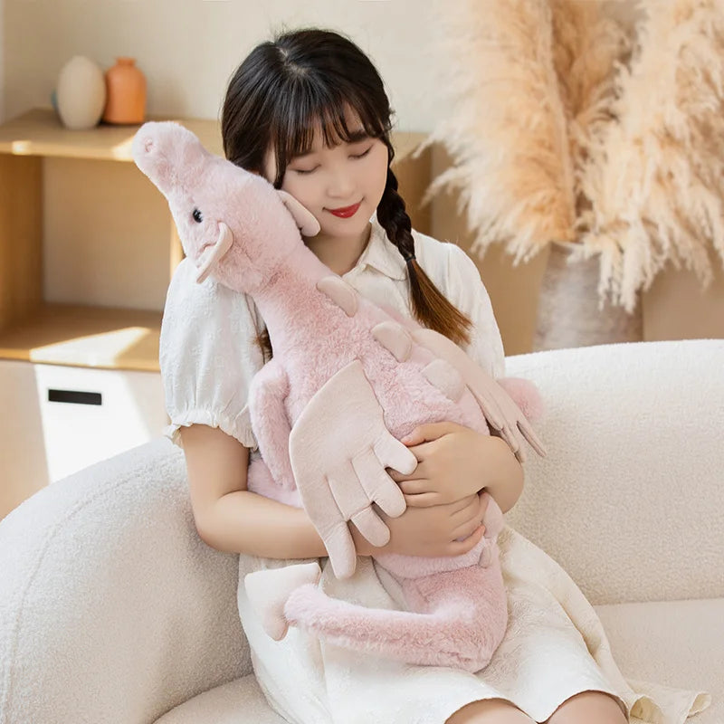 Flying Dragon Plush Toy Soft Stuffed Animal with Wings